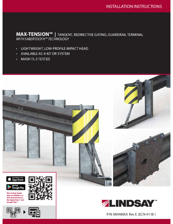 MAX-Tension Tangent System Installation Manual